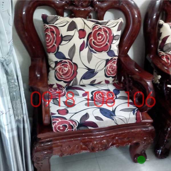 Đệm Ghế Gỗ MS08 – May Nệm Ghế – Xưởng Nệm Ghế Mẫn Thành Phát