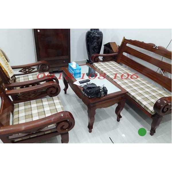 Ghế Gỗ 2 -2 – May Nệm Ghế – Xưởng Nệm Ghế Mẫn Thành Phát